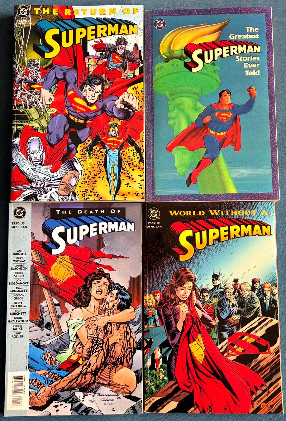 Fumetti: Various Superman (see Picture) - Comics – Usato da Reinach BL venduto da solidsenders