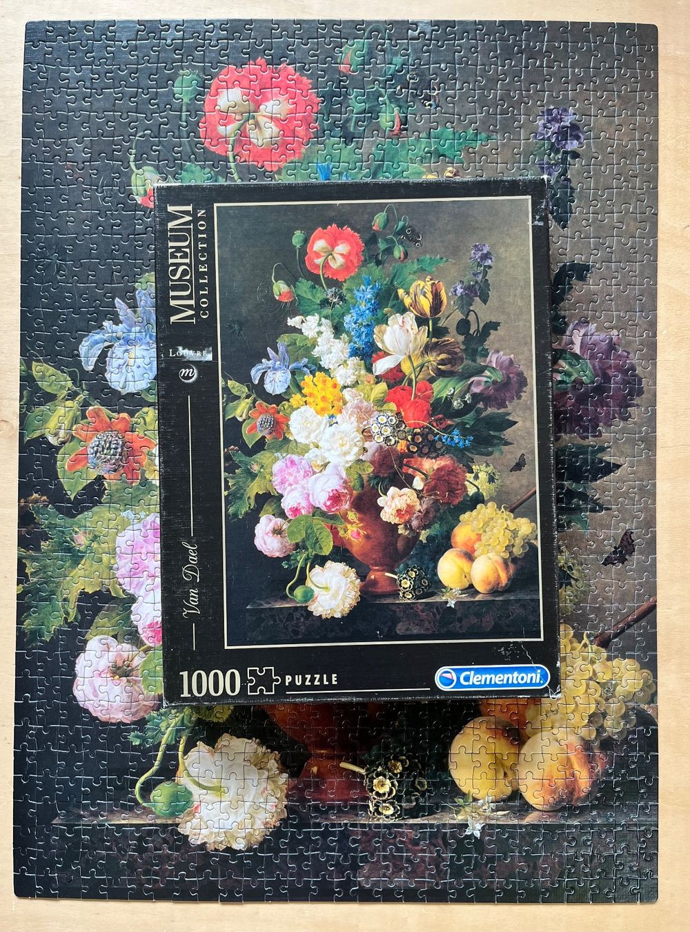 Clementoni Puzzle: 1000er Puzzle Clementoni - Blumen – Usato da Küssnacht am Rigi venduto da lera128