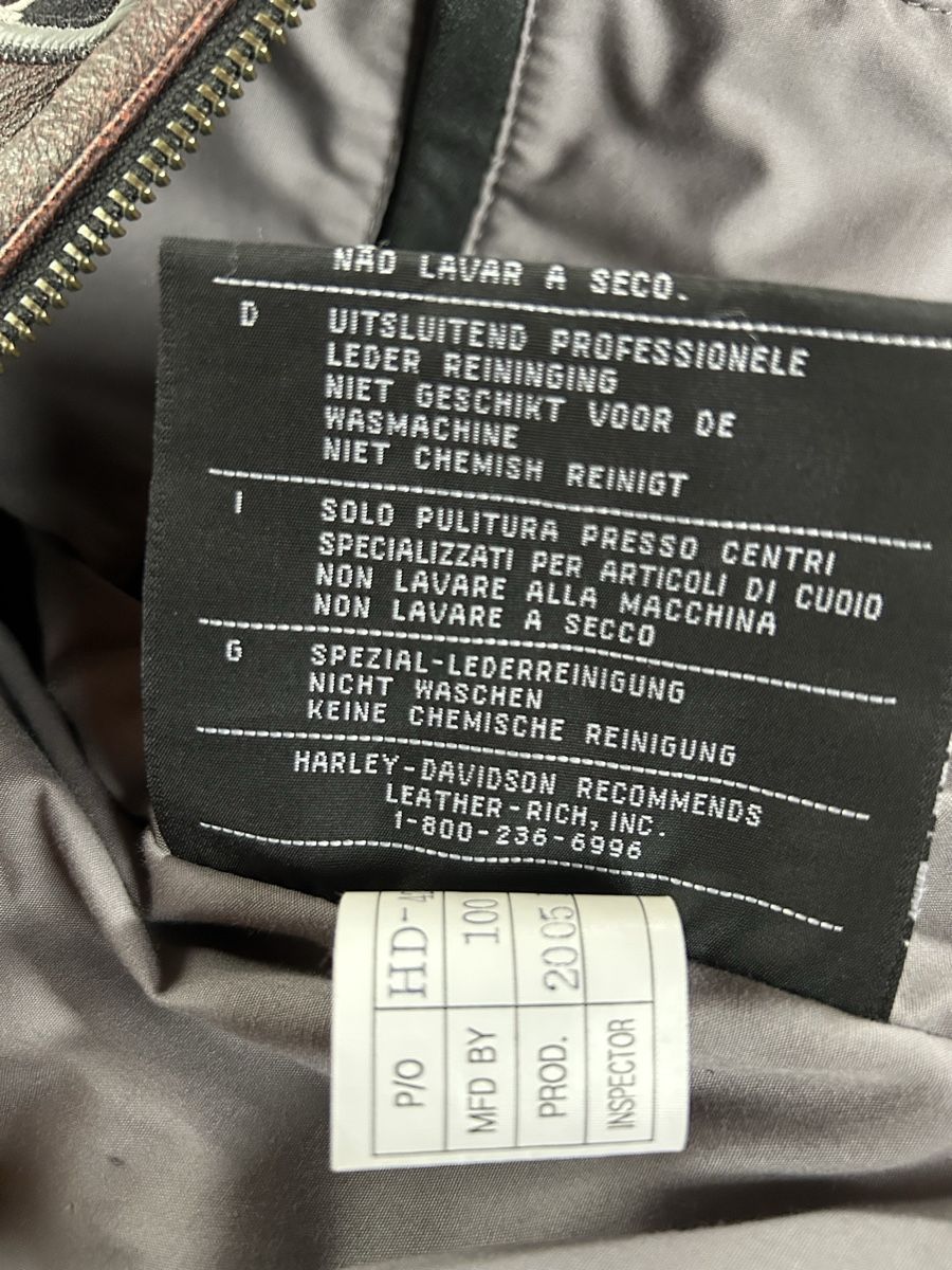 Harley-Davidson Jacken: Original Harley Davidson Lederjacke  – Neu (gemäss Beschreibung) aus Oensingen von Alingi 3