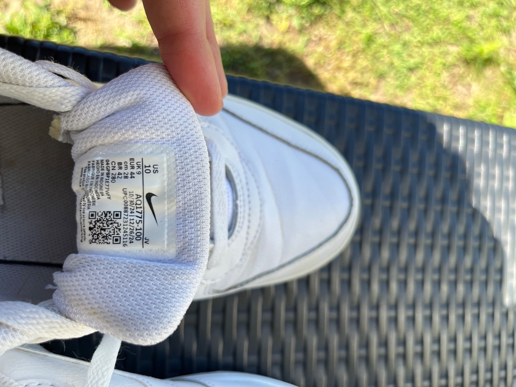 Nike Scarpe da uomo: Originale Nike weisse Schuhen – Usato da oftringen venduto da rai_lb5s 5