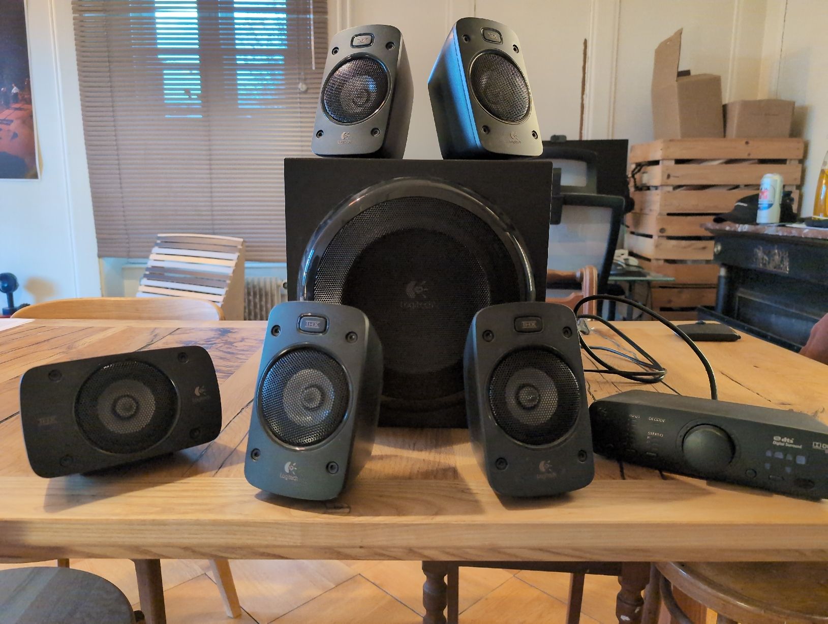 Logitech Heimkino: Logitech Z906 Lautsprechersystem 5.1 – Gebraucht aus Bern von Janwe77 1