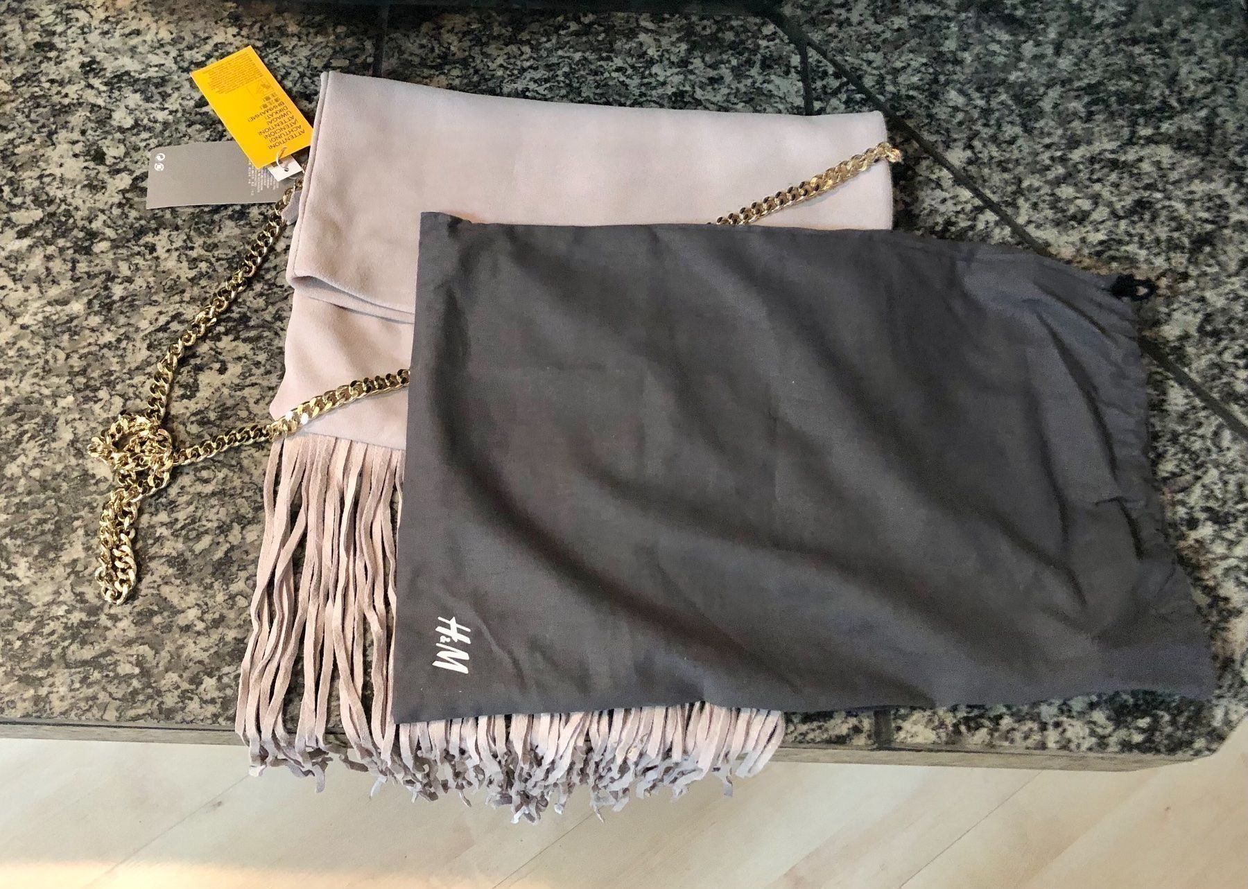H&M Borse da donna: H&M Ledertasche mit Fransen – Nuovo (secondo la descrizione) da Baden venduto da Tiffany6878 8