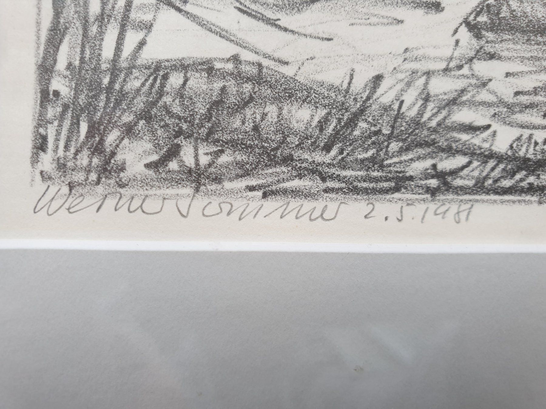Grafica & Litografie: Lithographie / Werner Sommer – Usato da Zürich venduto da B-Rock 5