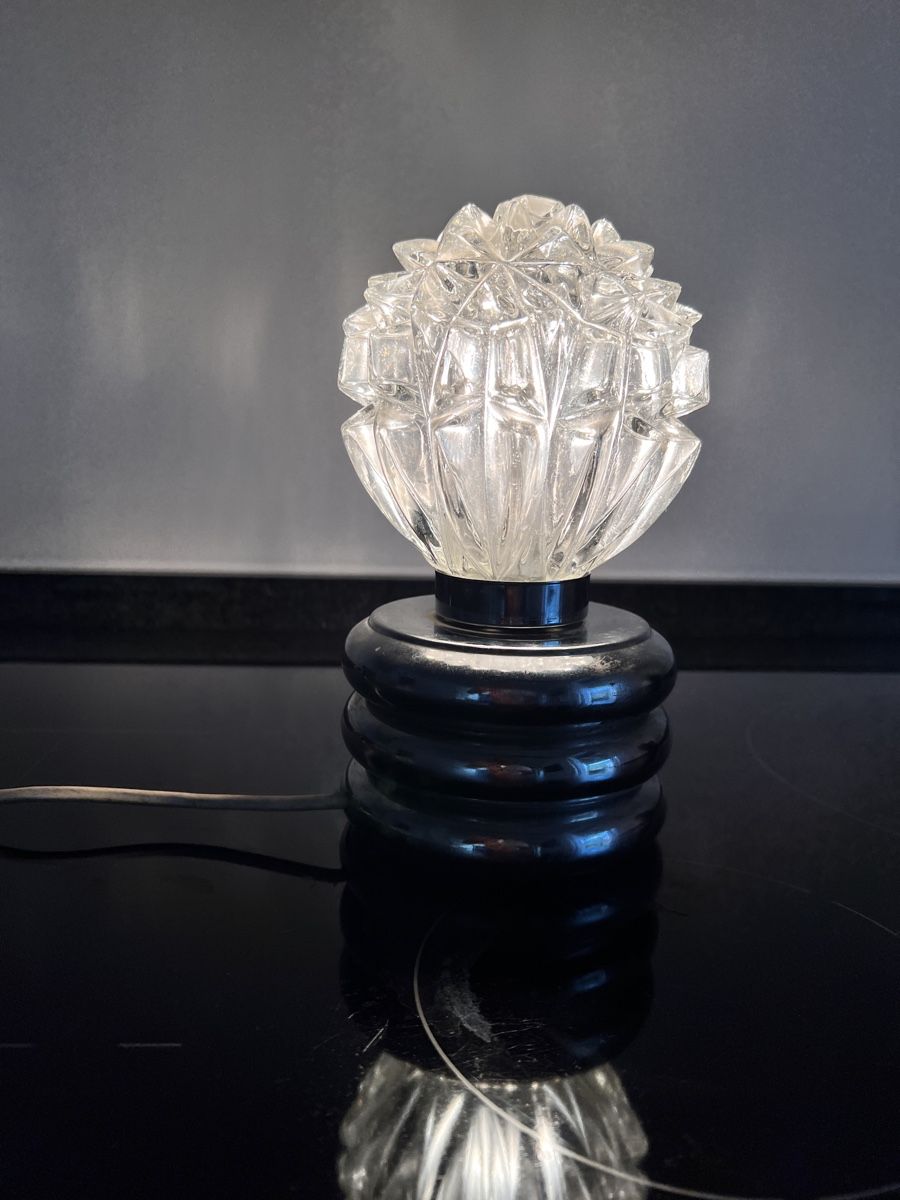 Lampen: Vintage 60/70 lampe à poser – Gebraucht aus Vétroz von Chrisbad60