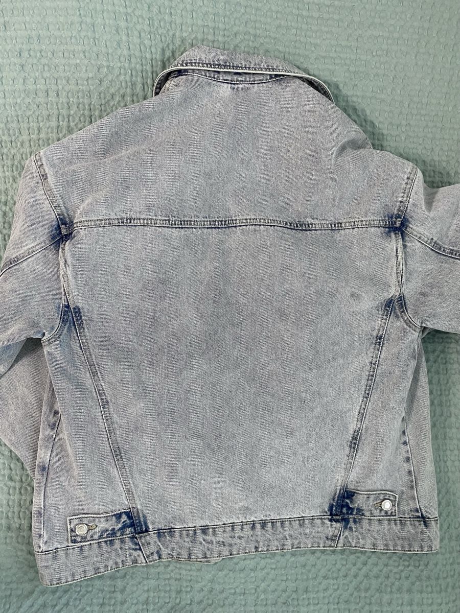 Zara Jacken: Oversized Zara Jeans Jacke, Gr. M – Gebraucht aus Ehrendingen von Uxaxa 3