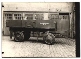 3 Fotografien Weinberger Lastwagen Kippa