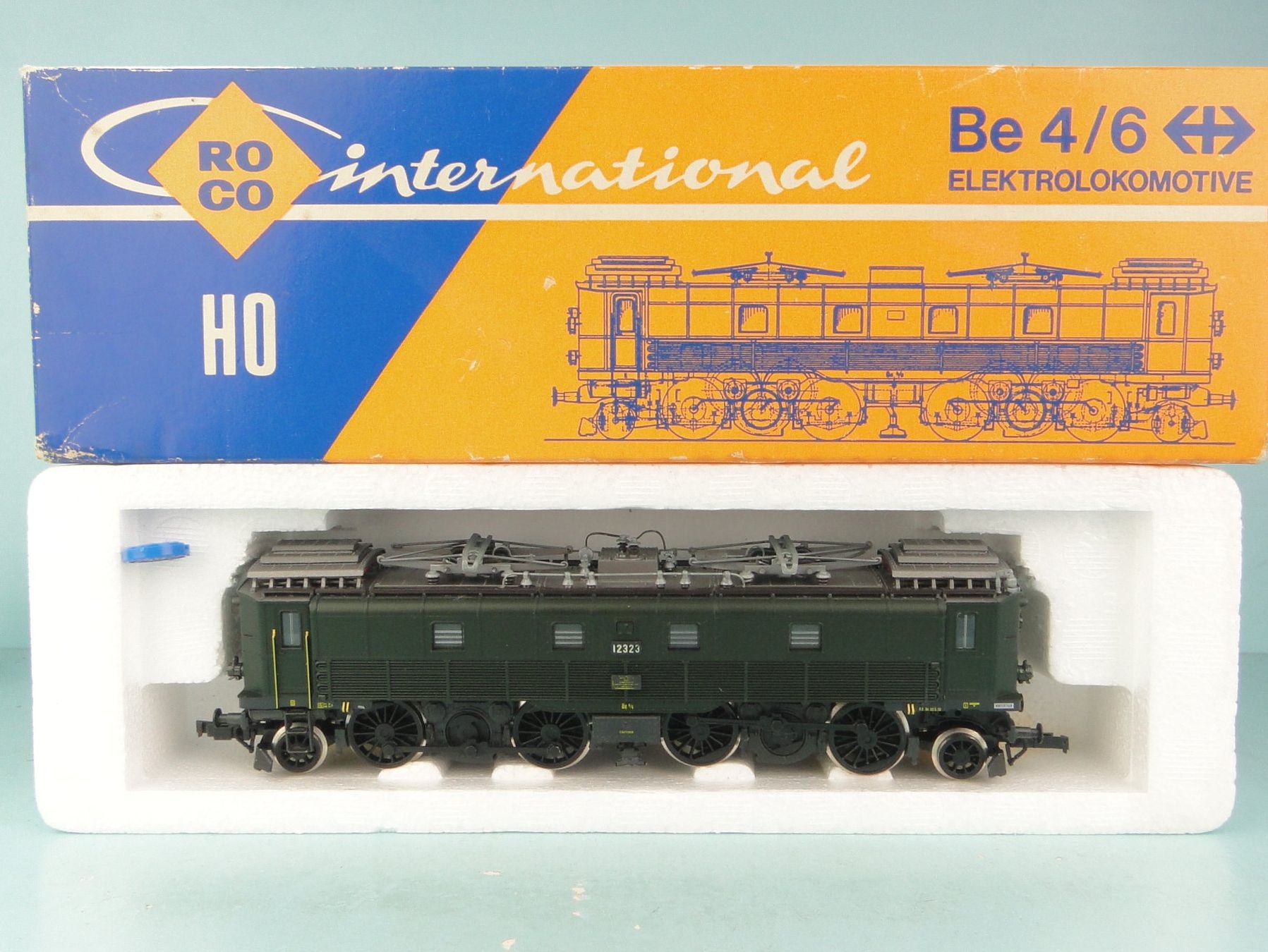 Roco Modelleisenbahnen: Roco 4191 A Be 4/6 grün – Gebraucht aus Bülach von cann11 8