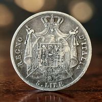 Italien 5 Lire Napoleon 1810