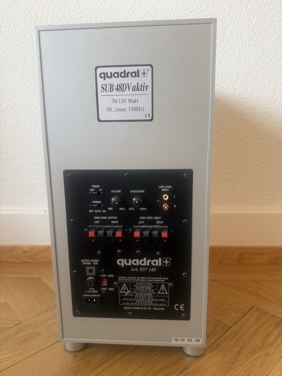 Quadral Casse acustiche: Quadral Sourround-System. High-End classic Lautsprecher – Usato da Bern venduto da st.benji 3