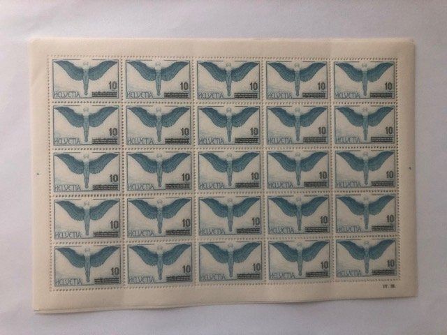 Tous les timbres: Flugpost – Neuf (Voir description) à Menzingen par Wlukas