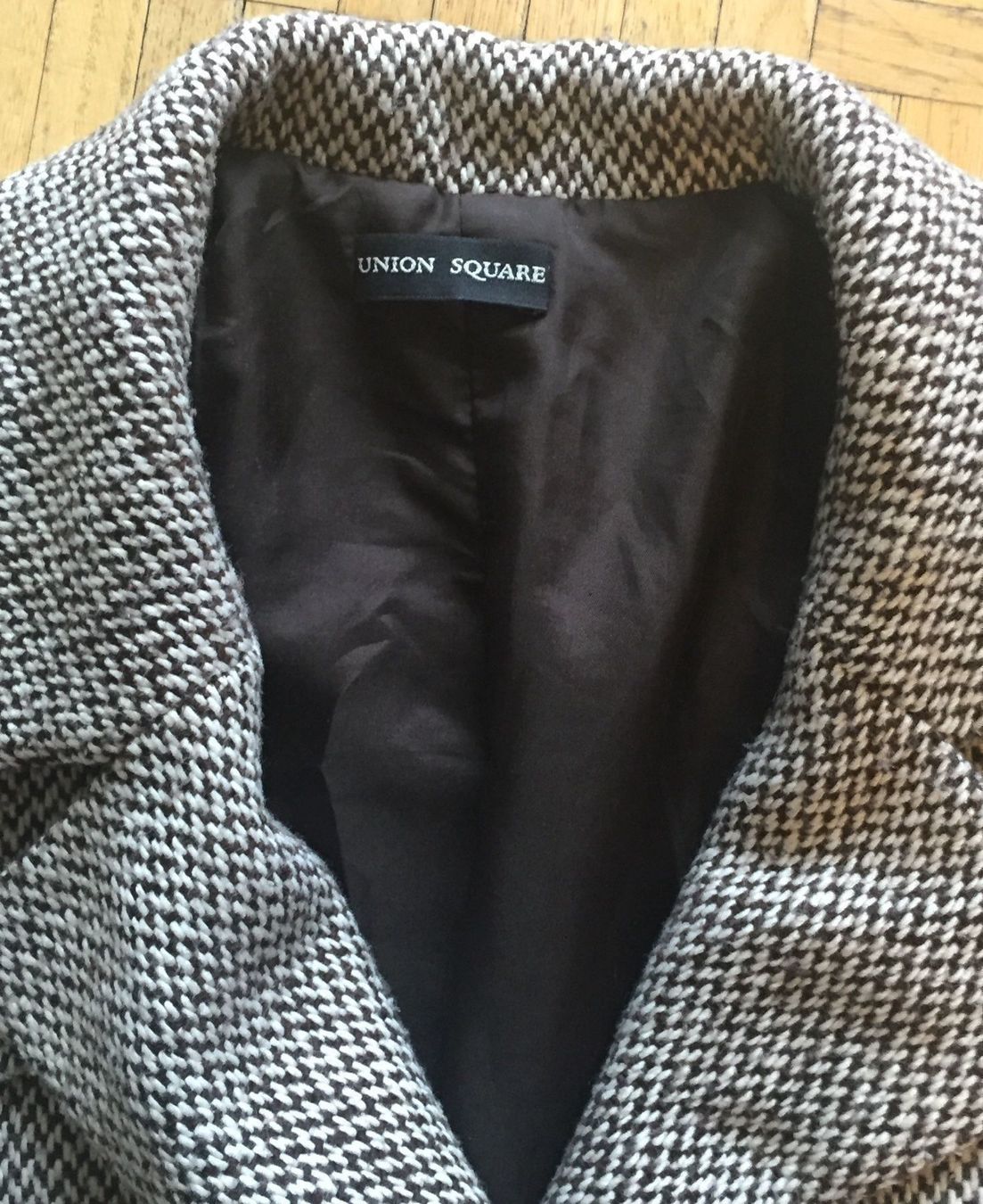 Mäntel: Manteau brun et blanc – Gebraucht aus Genève von ct_fqr8 3