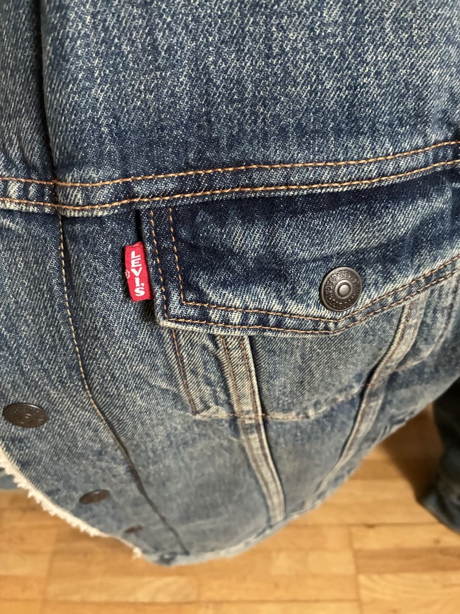 Levi's Giacche: Jeansjacke Levi's mit Fellfutter Grösse S blau – Nuovo (secondo la descrizione) da Bern venduto da pee_ls97 3