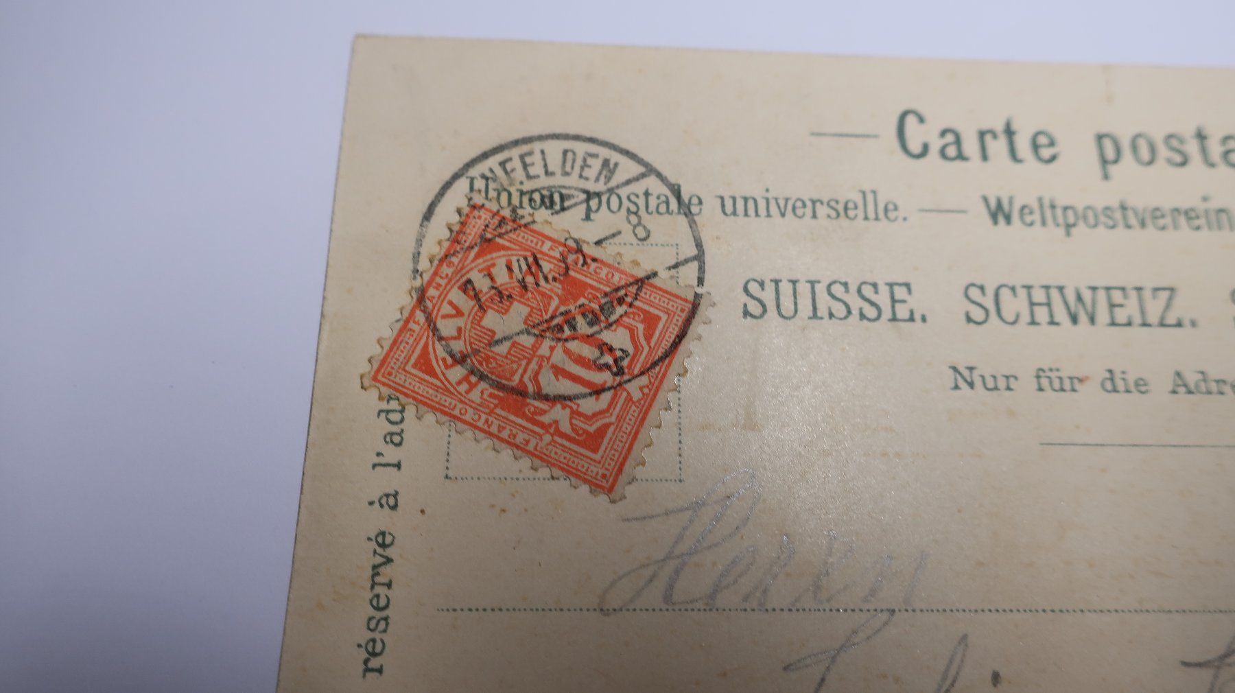 Cartoline postali: Gruss aus Rheinfelden. 1899 – Usato da Cormoret venduto da Pascalll2001 4
