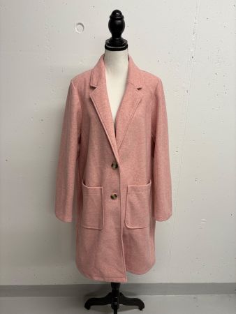 Street One Kurzmantel rosa 40 mit Viskose Mantel