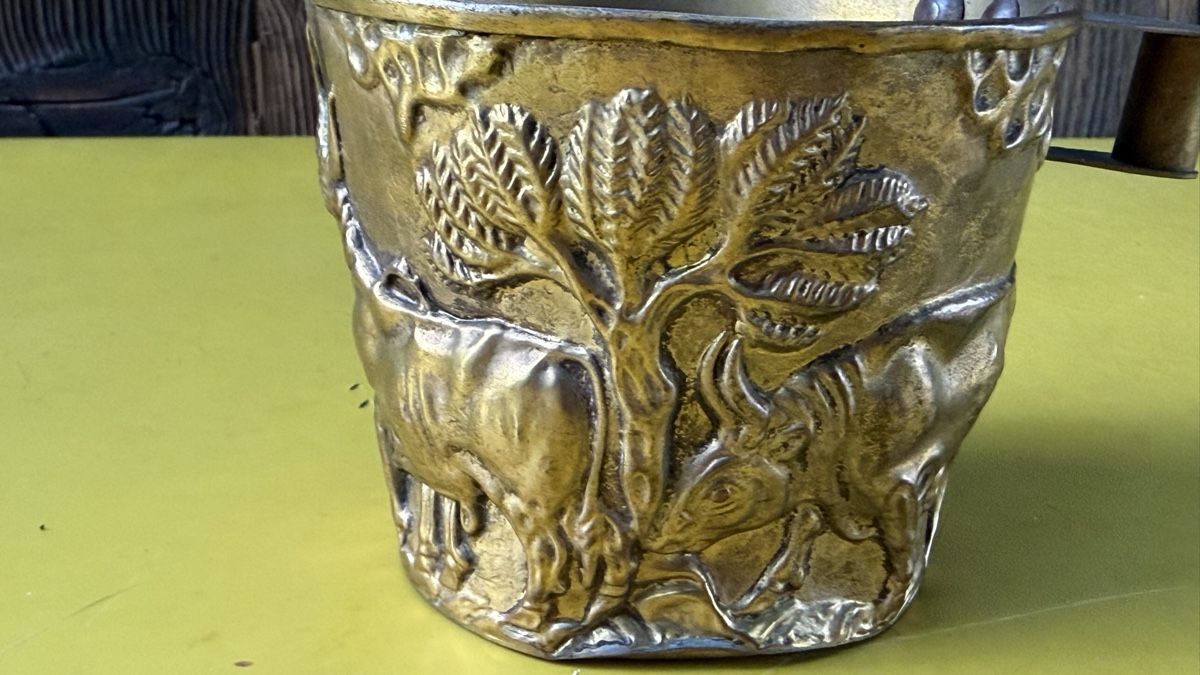 Tazze: Vaphio Becher Metall feuervergoldet – Usato da Riedholz venduto da Frettchen63 8