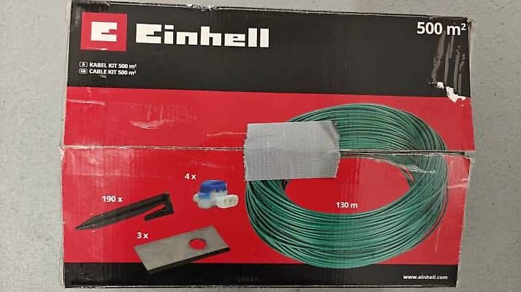 Cavi: Einhell Installations-Kit / Kabel Kit 500 m² (Restbestand) – Usato da Niederrohrdorf venduto da BuyBird