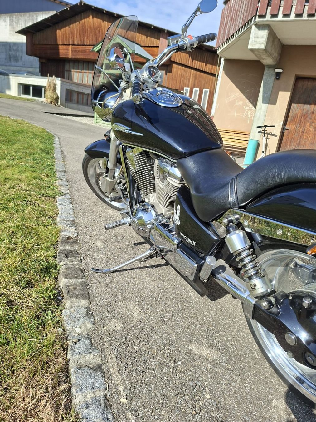 Chopper: Honda VTX 1800C – Gebraucht aus Nottwil von Rampass66 1