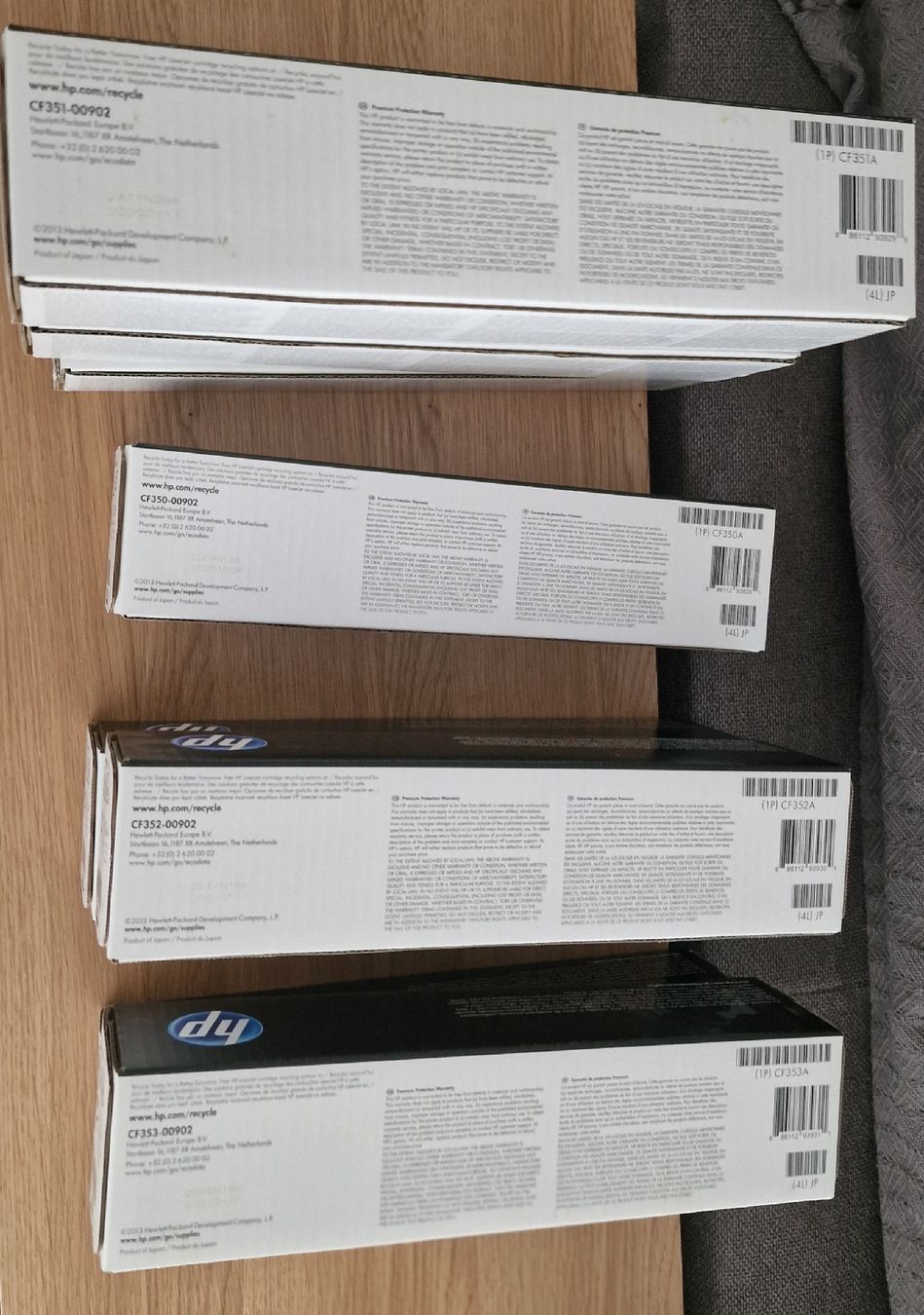 Cartucce per stampanti & toner: 8x HP Laserjet 130A Original Toner  – Nuovo e nell'imballaggio originale da Marbach SG venduto da Khan66 3