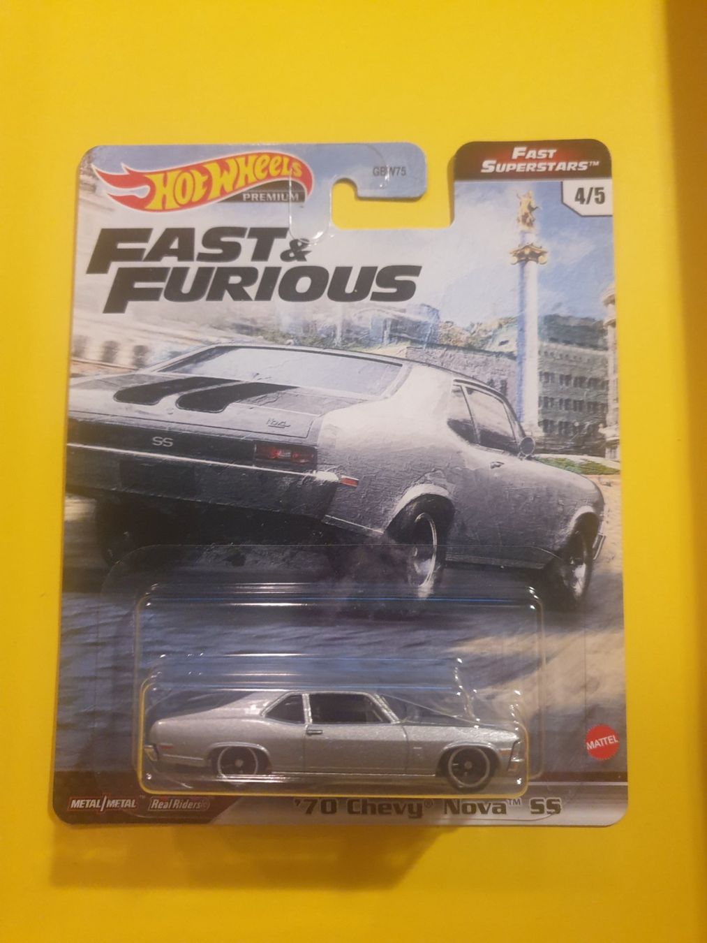 Hot Wheels Modellini d'auto: Hot Wheels '70 CHEVY NOVA SS – Nuovo e nell'imballaggio originale da Oftringen venduto da Rotor 1