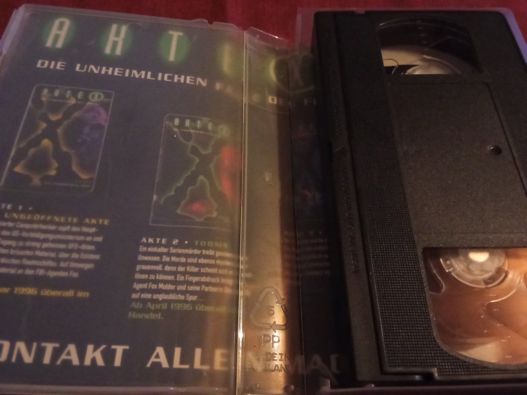Toutes les VHS: Akte X 5 - "82517" 20 Century FOX VHS 410601 – D'occasion à Remetschwil par Hofiii 4