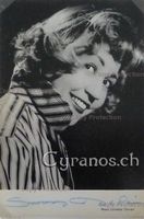 Suzy Delair (1917-2020) Schauspielerin - Autogramm