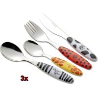Kinderbesteck SAFARI Besteck Set 12-tlg.