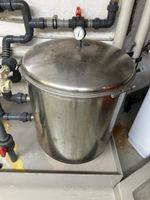 Druckausgleichsbehälter Edelstahl - Top Zustand!