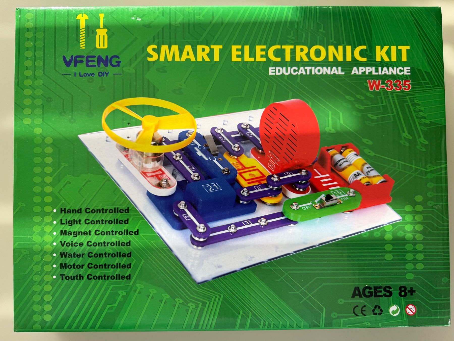 Componenti elettronici: SMARTES ELEKTRONIK-SET - PÄDAGOGISCH , W-335 +15 chf post – Nuovo e nell'imballaggio originale da Küsnacht ZH venduto da Conrai