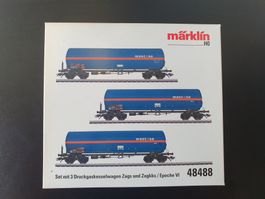 MÄRKLIN: WASCOSA KESSELWAGEN-SET 48488 NEUWERTIG/OVP