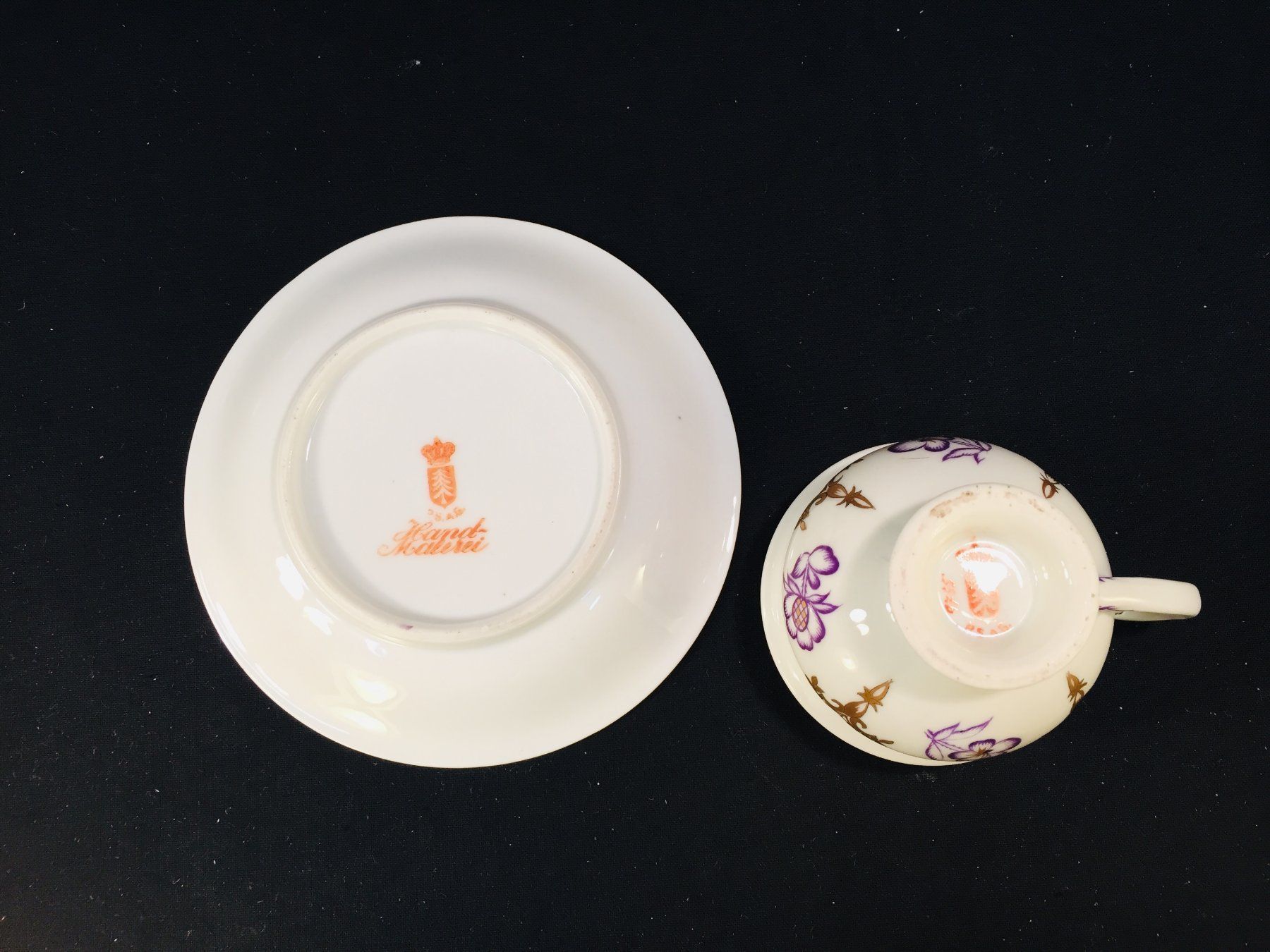 Tazze: Vintage P.S. AG Handmalerai Kaffeetasse – Usato da Schaffhausen venduto da sparzone 5