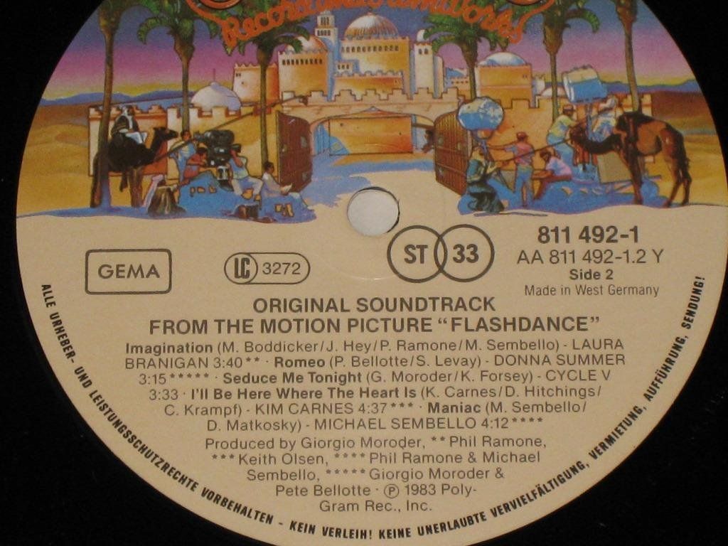 Dischi in vinile: LP - FLASHDANCE – Usato da Steckborn venduto da Quo7 2