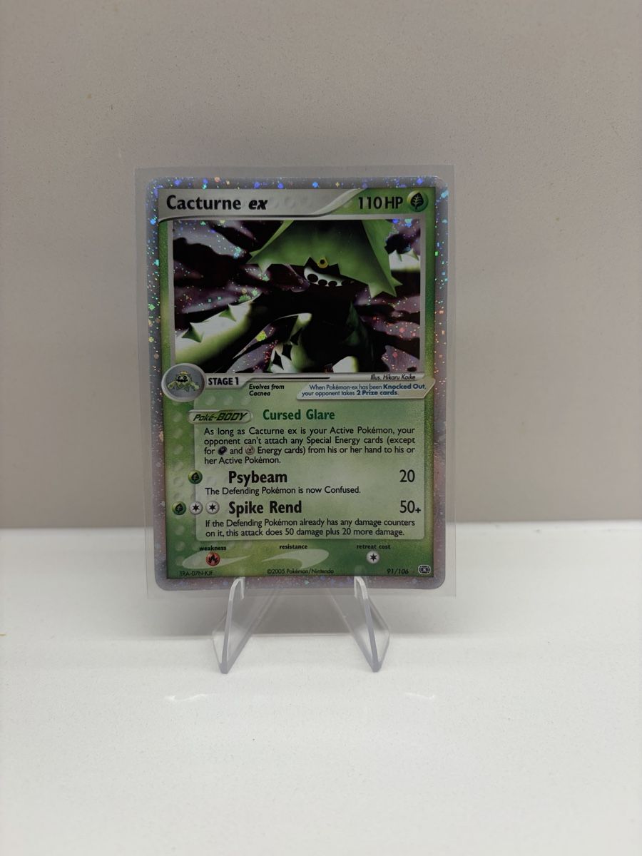 Pokémon Cartes à collectionner: Cacturne ex Ultra Rare EX Emerald 2005  – D'occasion à Arlesheim par WungaBunga