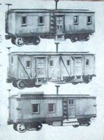 Roundhouse H0 1503: 3 Bausätze für US-Unterhaltswagen, NEU