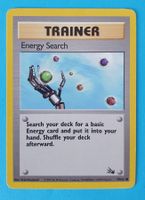 Pokémonkarte Trainer Energy Search  59/62 EN von 1999