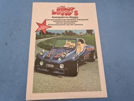ALBAR BUGGY  VW KAFER  PROSPECTUS  VINTAGE