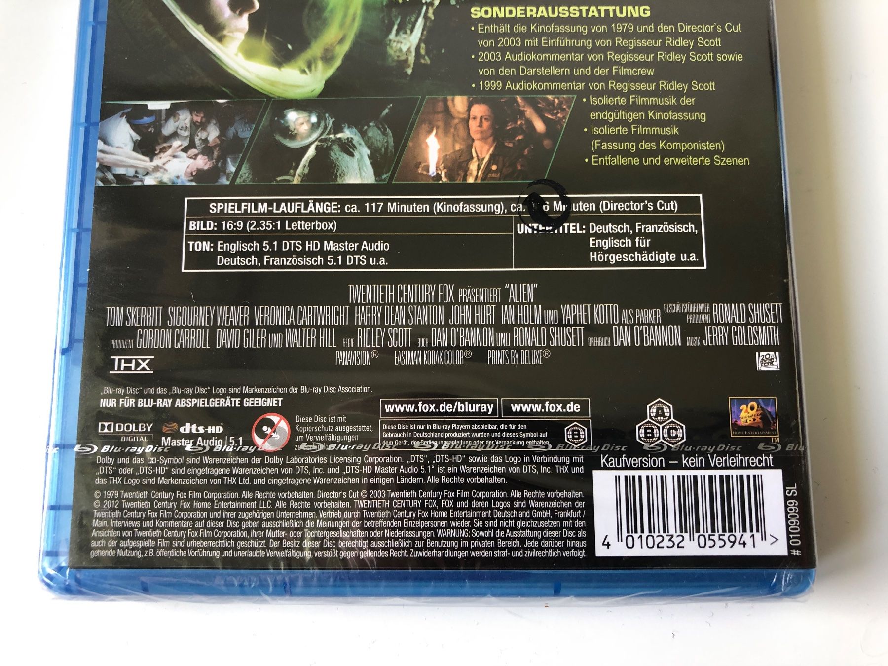 Alle DVDs: Alien (1979) - Bluray OVP – Neu und originalverpackt aus Bern von  2