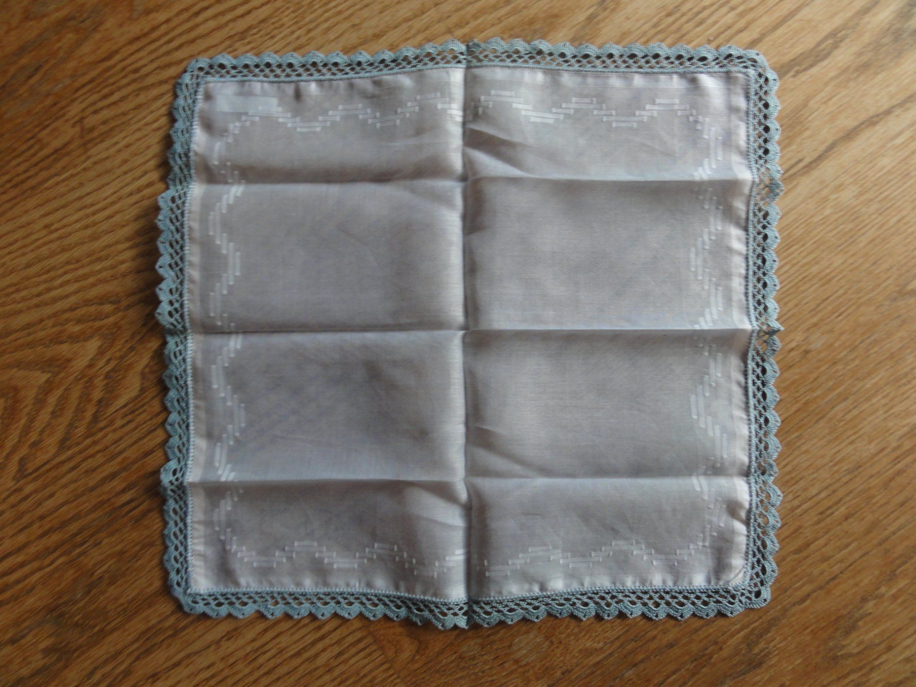 Sonstige Kleidung & Accessoires: Baumwoll-Nastuch mit Spitzen, neu! – Neu und originalverpackt aus Riedholz von Taweva 2