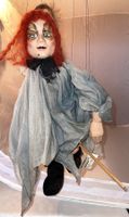 Marionette Hexe Klara H 50 cm. (265)