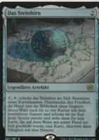 TCG Magic The Gathering MTG De BRO 247 FOIL Das Steinhirn
