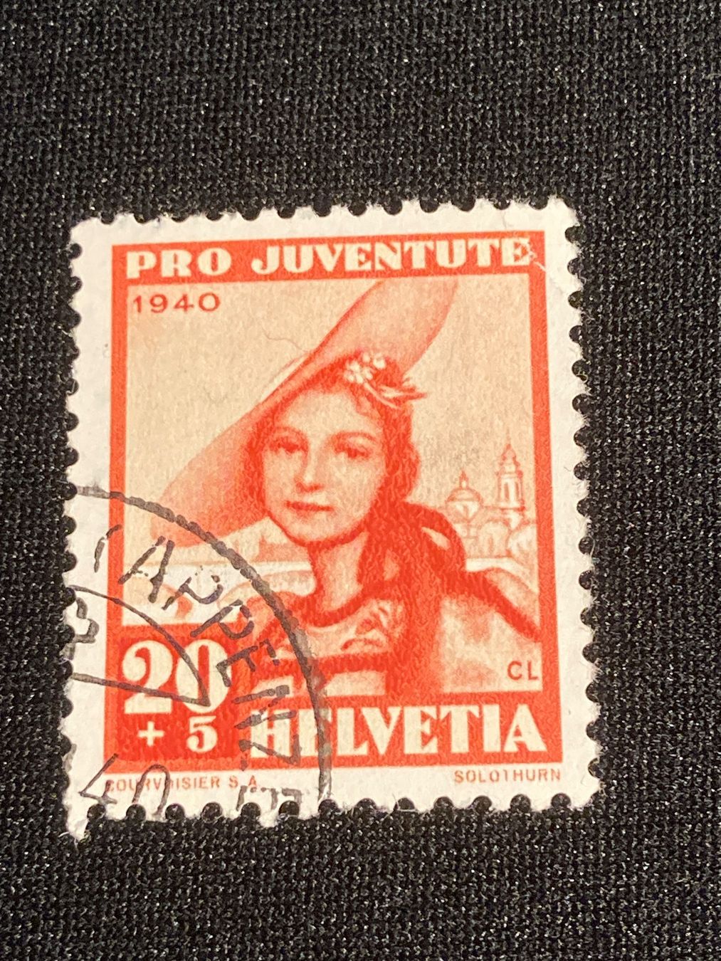 Tutti i francobolli: Solothurnerin ZNr. J95 - 1940 Eckstempel Appenzell – Usato da Reinach BL venduto da RetroGamesSportsMore