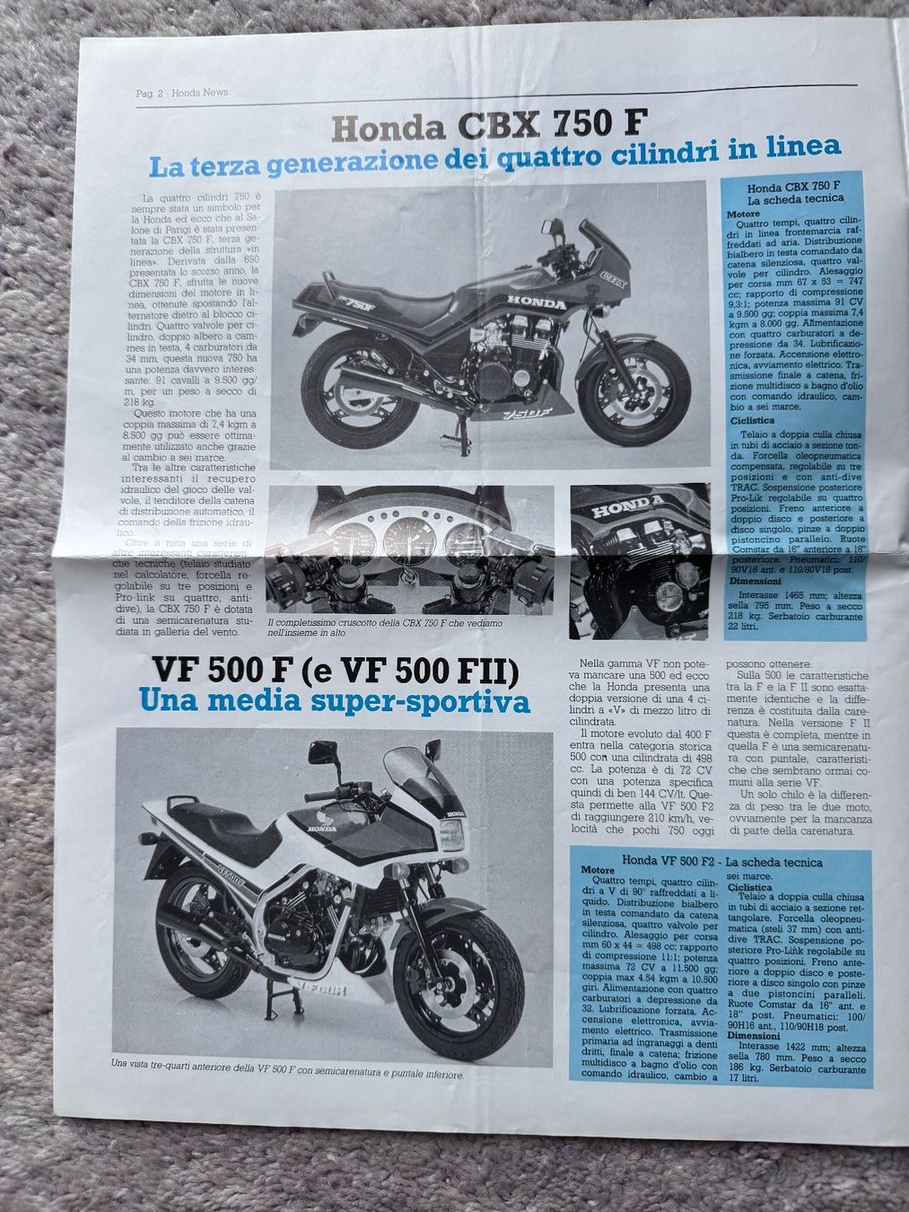 Honda Strasse: Honda VF 1000 R / Freddie Spencer – Gebraucht aus Morrens VD von kawah2 2
