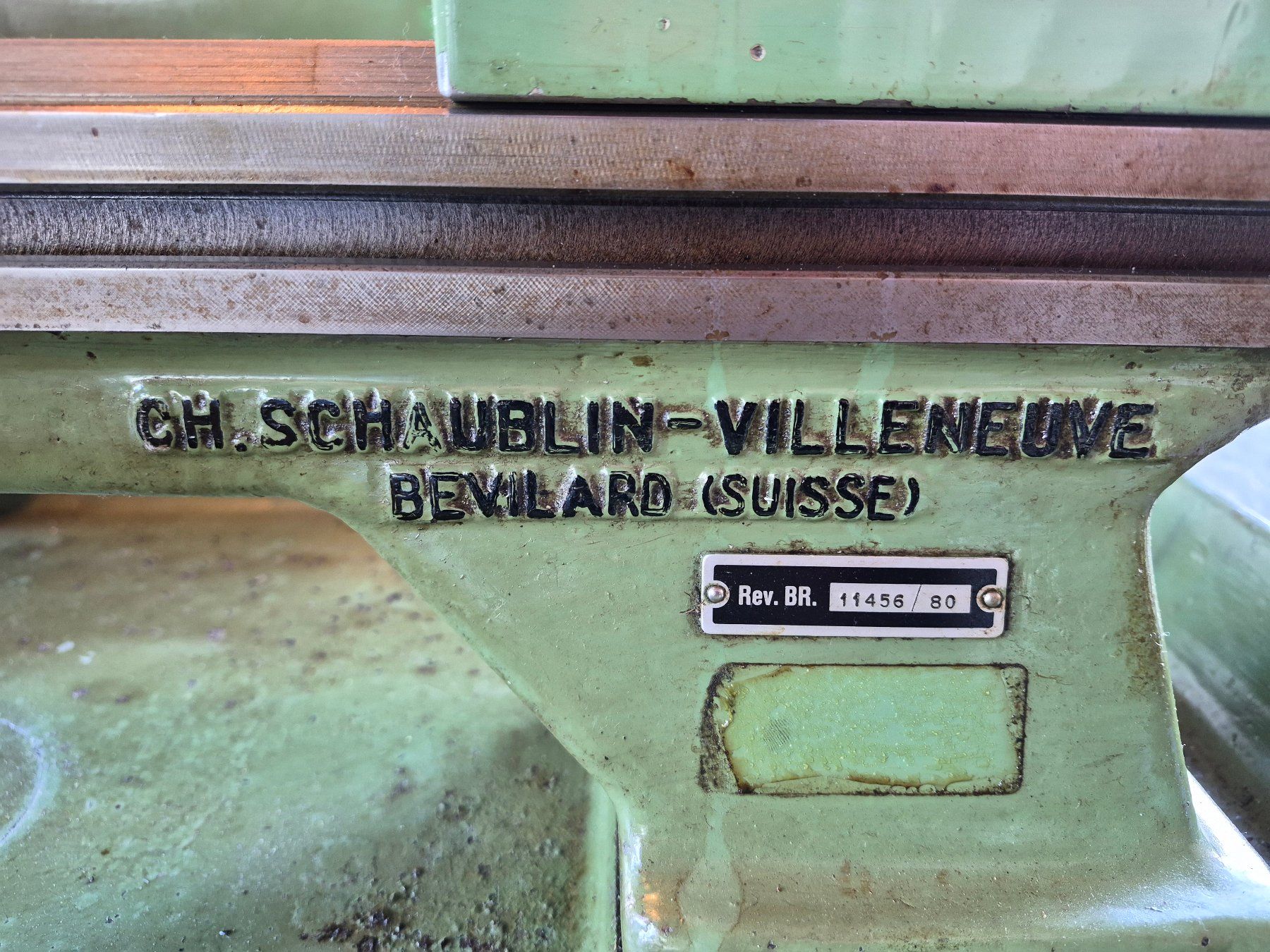 Schaublin Alle Maschinen: Drehbank Schaublin 102 – Gebraucht aus Gwatt / THUN von Handwerk3645 2