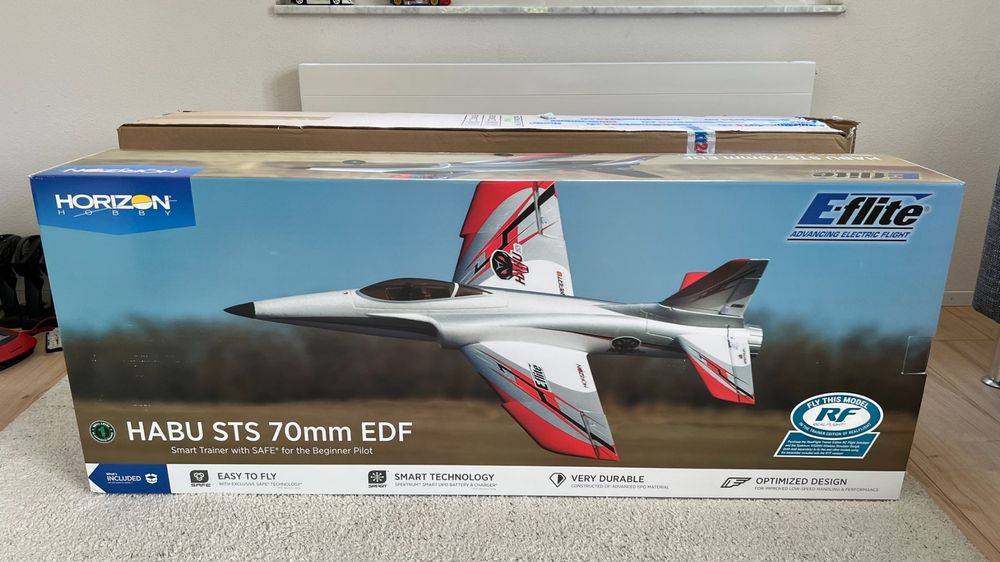E-flite Habu STS 70mm EDF Smart Jet Trainer with SAFE RTF (Gebraucht ...