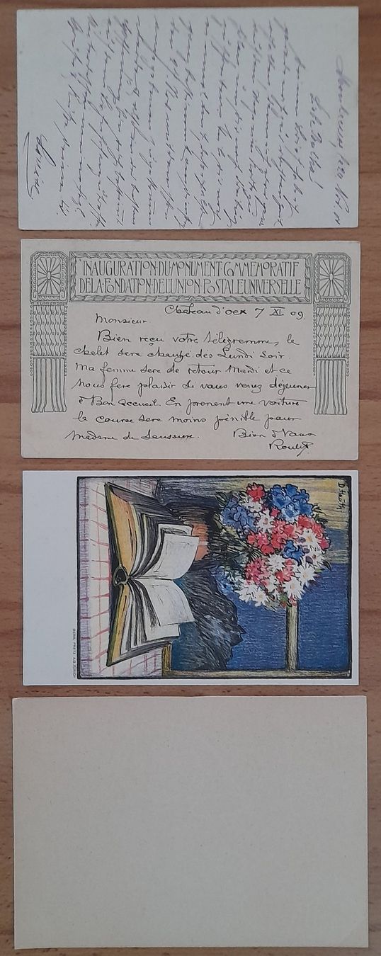 Cartoline postali: Postkarten alt 4x SCHWEIZ – Usato da Muttenz venduto da Hotschahi 1