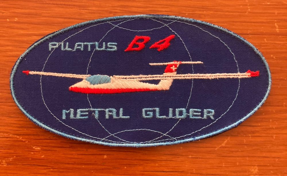 Pilatus badge planeur B4, METAL GLIDER (D'occasion) à Cornaux NE pour ...