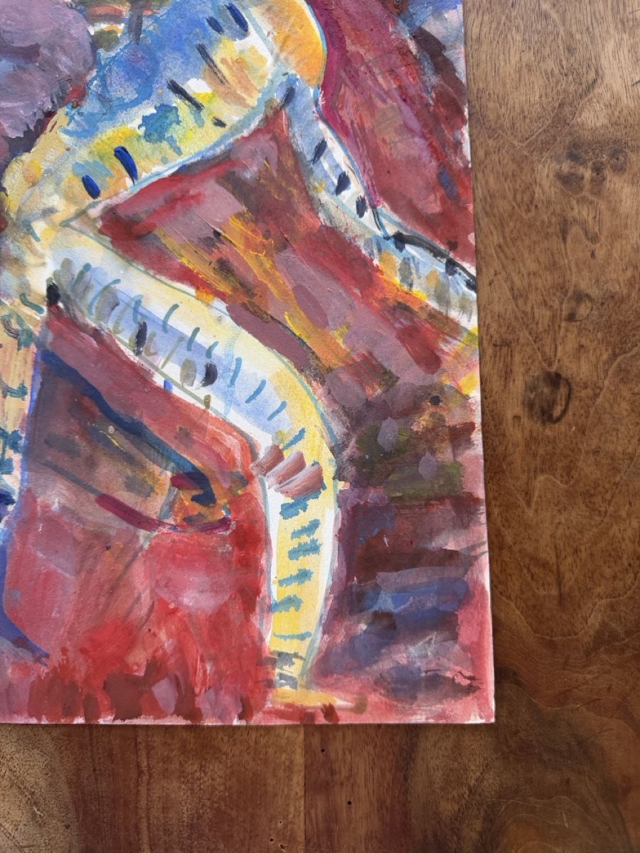 Dipinti: Kurt Oskar Weber Bild 1991 – Usato da Zürich venduto da cENS0R 5
