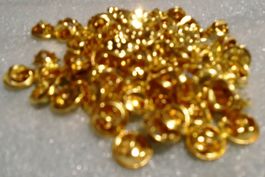 130  Stück NEUE Pin-Verschlüsse Golden