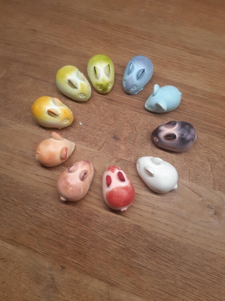 Bastelsets: dekorative Kreide 4er Set Hase und Maus – Neu und originalverpackt aus Ersigen von KreideWerkstatt 3