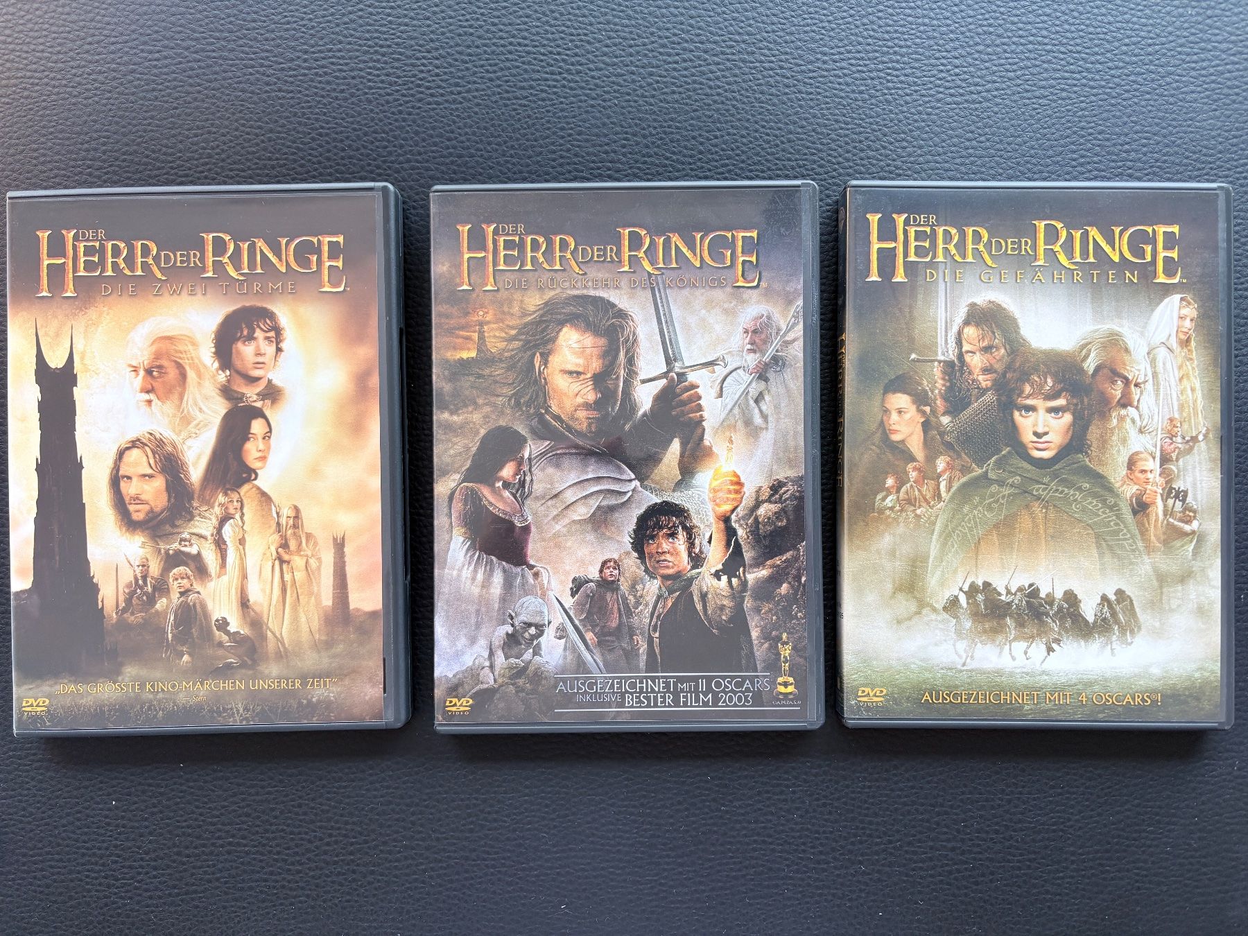 Tutti i DVDs: 3 DVDs Herr der Ringe – Usato da Ennetbürgen venduto da Leibniz