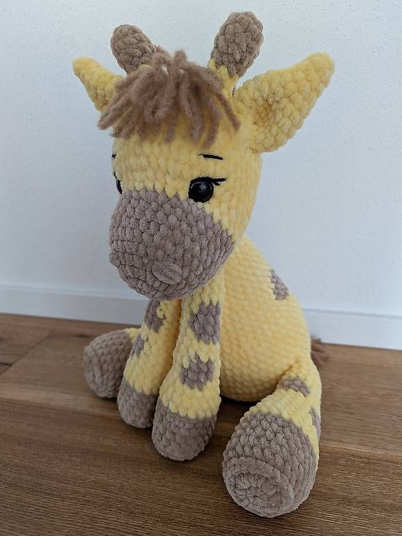 Giocattoli: Amigurumi Giraffe sitzend 33cm – Nuovo (secondo la descrizione) da Beromünster venduto da Shelly9296 2